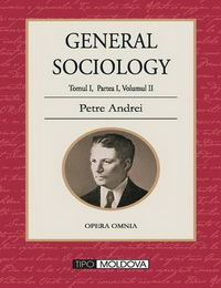 coperta carte general sociology de petre andrei